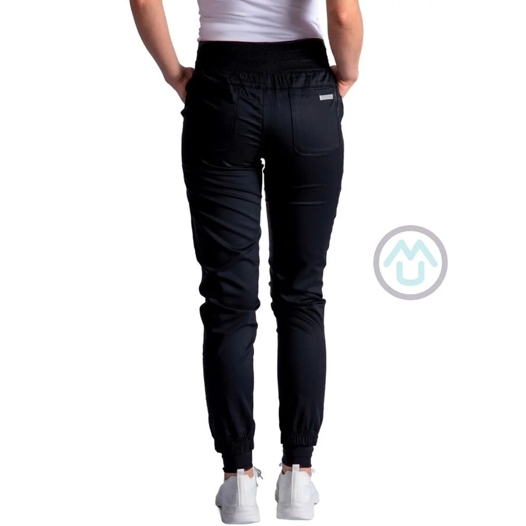 Zdravotnícke dámske jogger nohavice Cherokee Revolution ACTIVE STYLING - čierne M