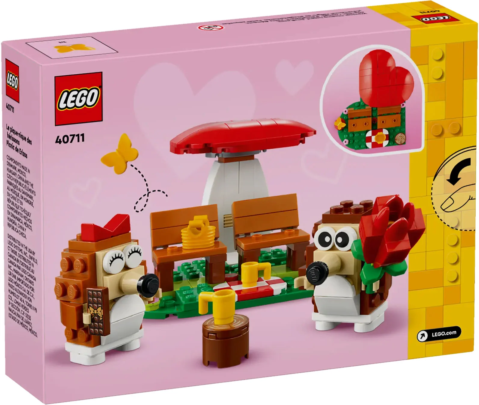 LEGO Ježkovia na pikniku 40711