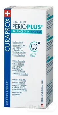 CURAPROX Perio Plus Balance CHX 0,05 % 1×200 ml, ústna voda
