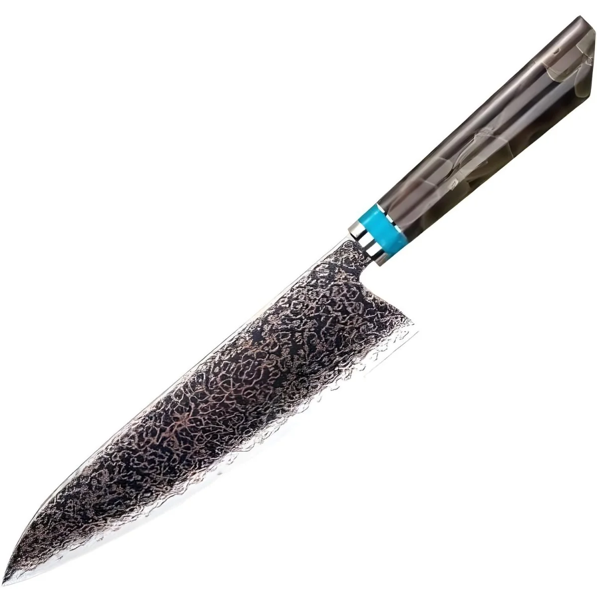 Damaškový kuchynský nôž Zetsu-Chef H37411