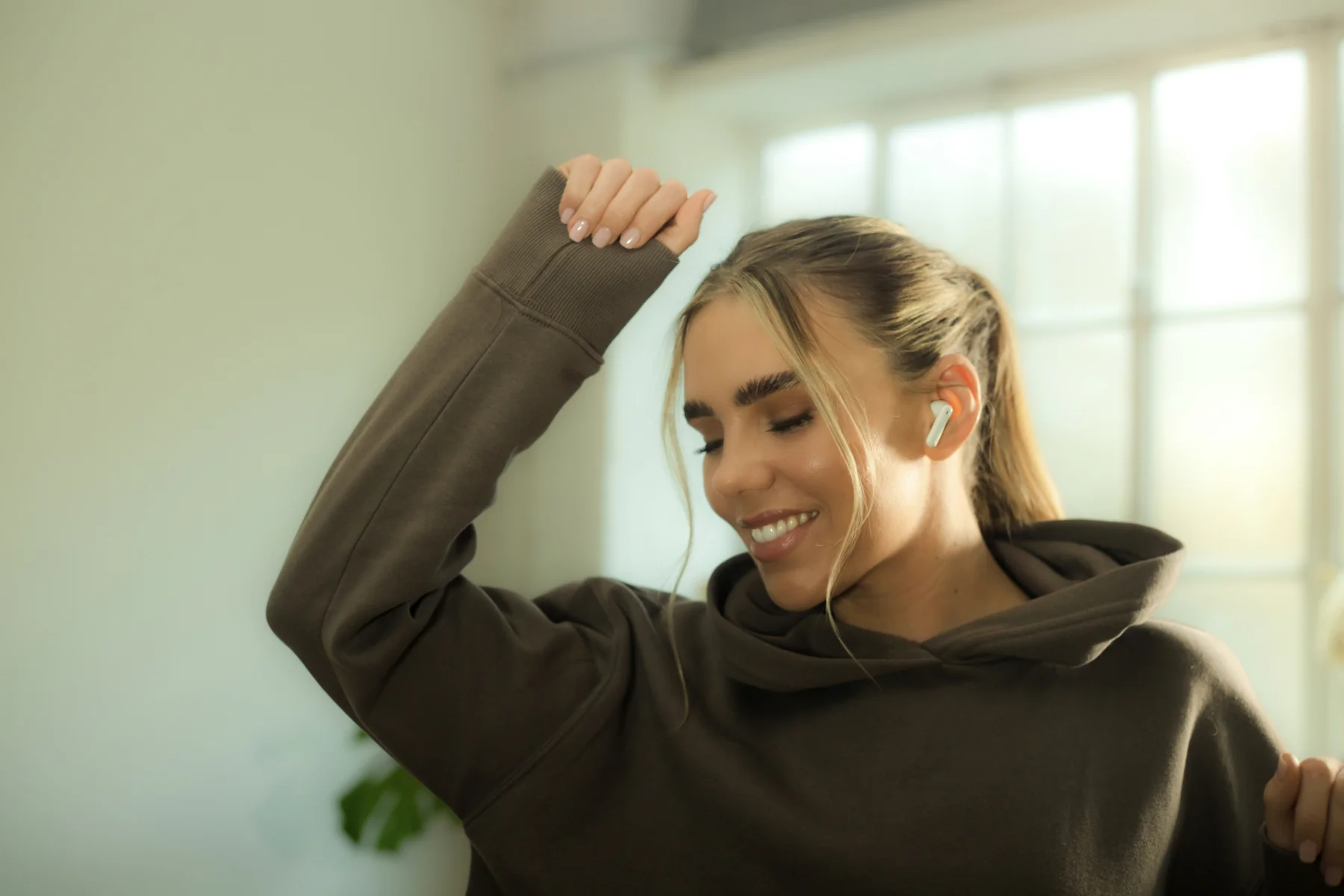 BOOMPODS bassline GO bezdrôtové slúchadlá biele