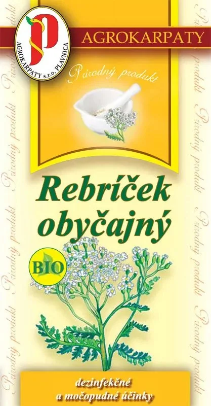 Rebríček obyčajný BIO NS AG 2×20g, bylinný čaj