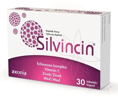 SILVINCIN 1×30 cps, výživový doplnok