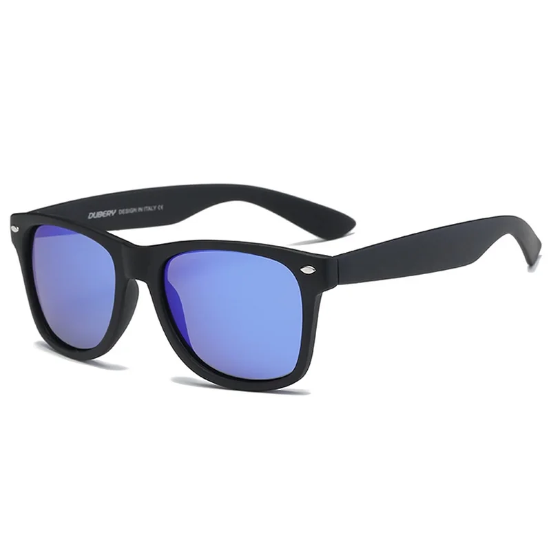 DUBERY Genoa 4 slnečné okuliare, Black / Deep Blue