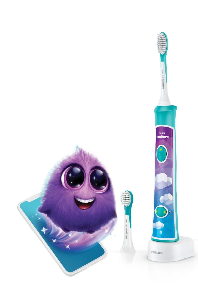 Philips Sonicare for Kids HX6322/04, modrá 1×1 ks, sonická zubná kefka pre deti