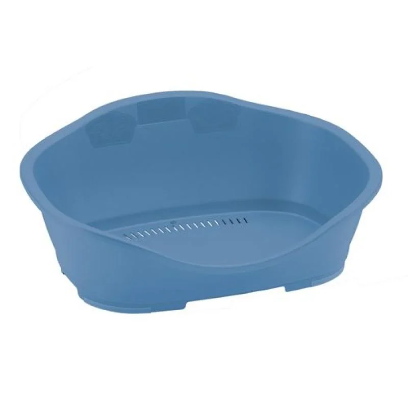 STEFANPLAST Sleeper 2 68,5x49x27,5cm modré plastové ležadlo pre psa