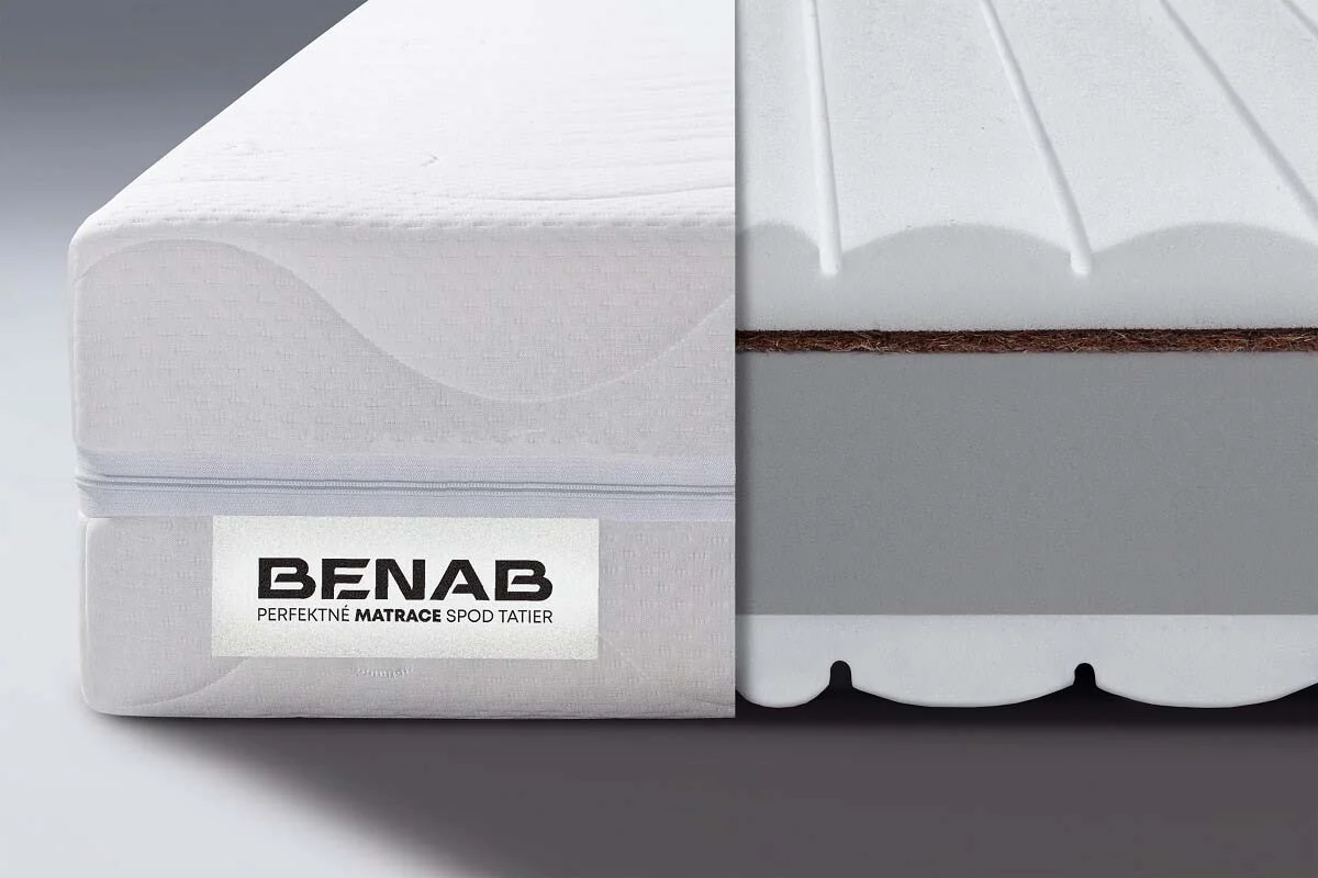 BENAB KING 200x180 Penový matrac 1×1 kus, penový matrac, 200x180
