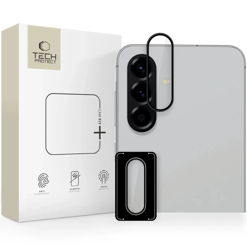 Tech-Protect CamRing ochranné sklo na kameru na Samsung Galaxy A36 / A56 5G, čierne 56 5G, čierne