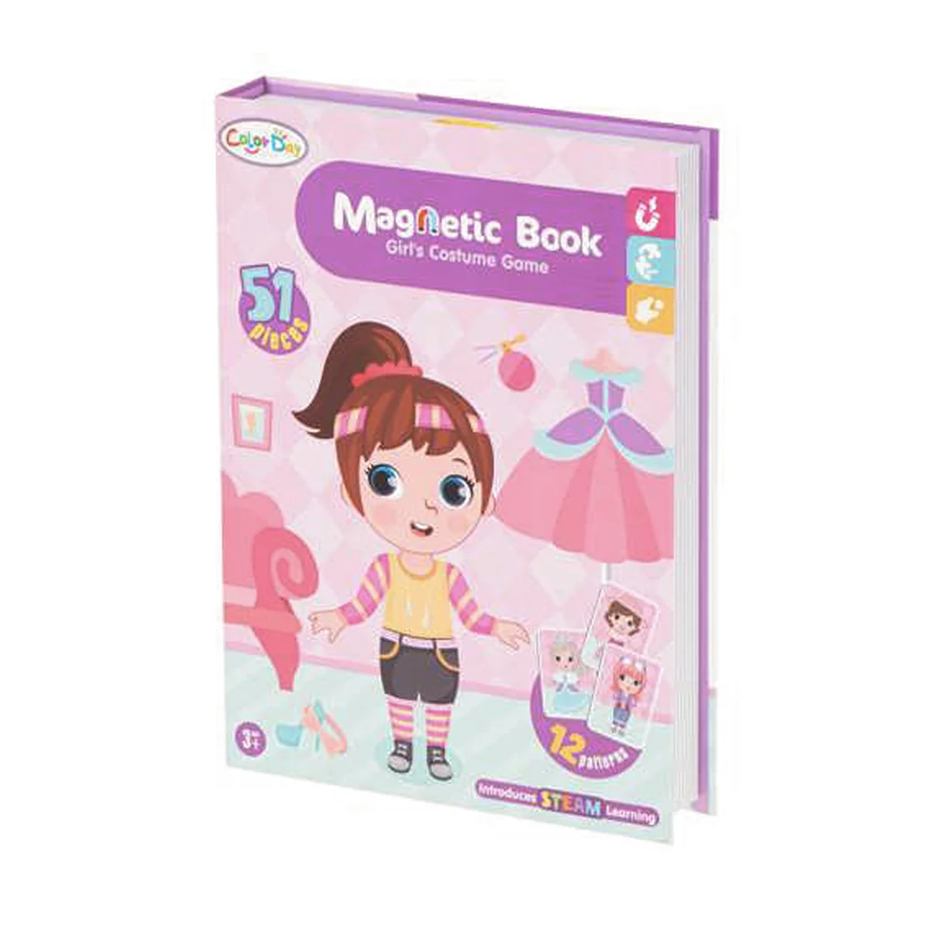 MG Magnetic Book magnetické puzzle, dolls