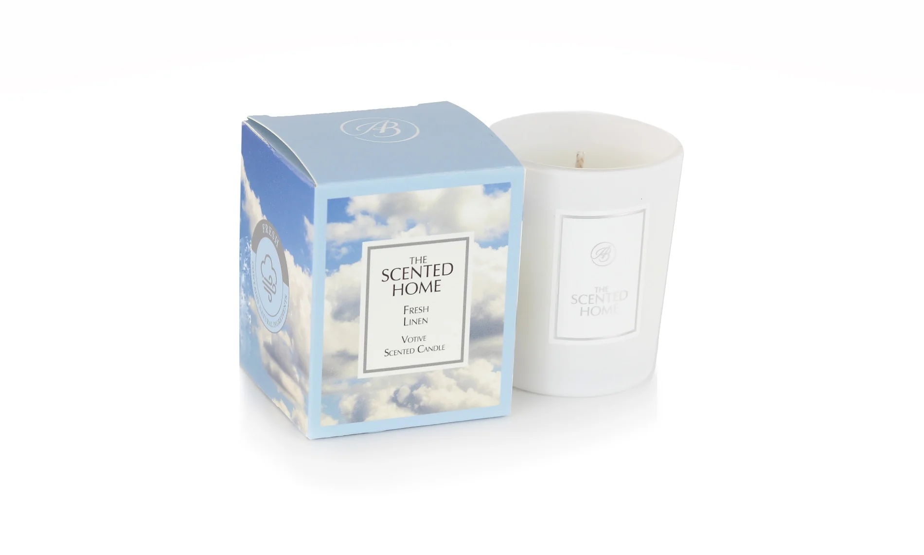 Vonná sviečka THE SCENTED HOME - FRESH LINEN 70g