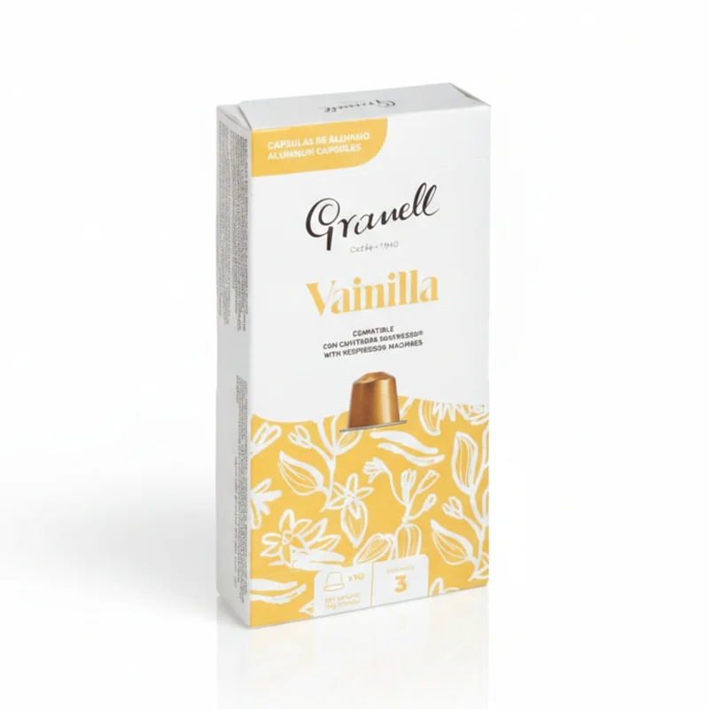 GRANELL Espresso Vanilla, kapsule pre nespresso® 30 ks, príchuť vanilka