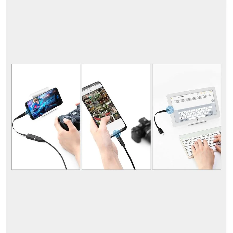 Ugreen redukcia Micro USB / USB-C, biela
