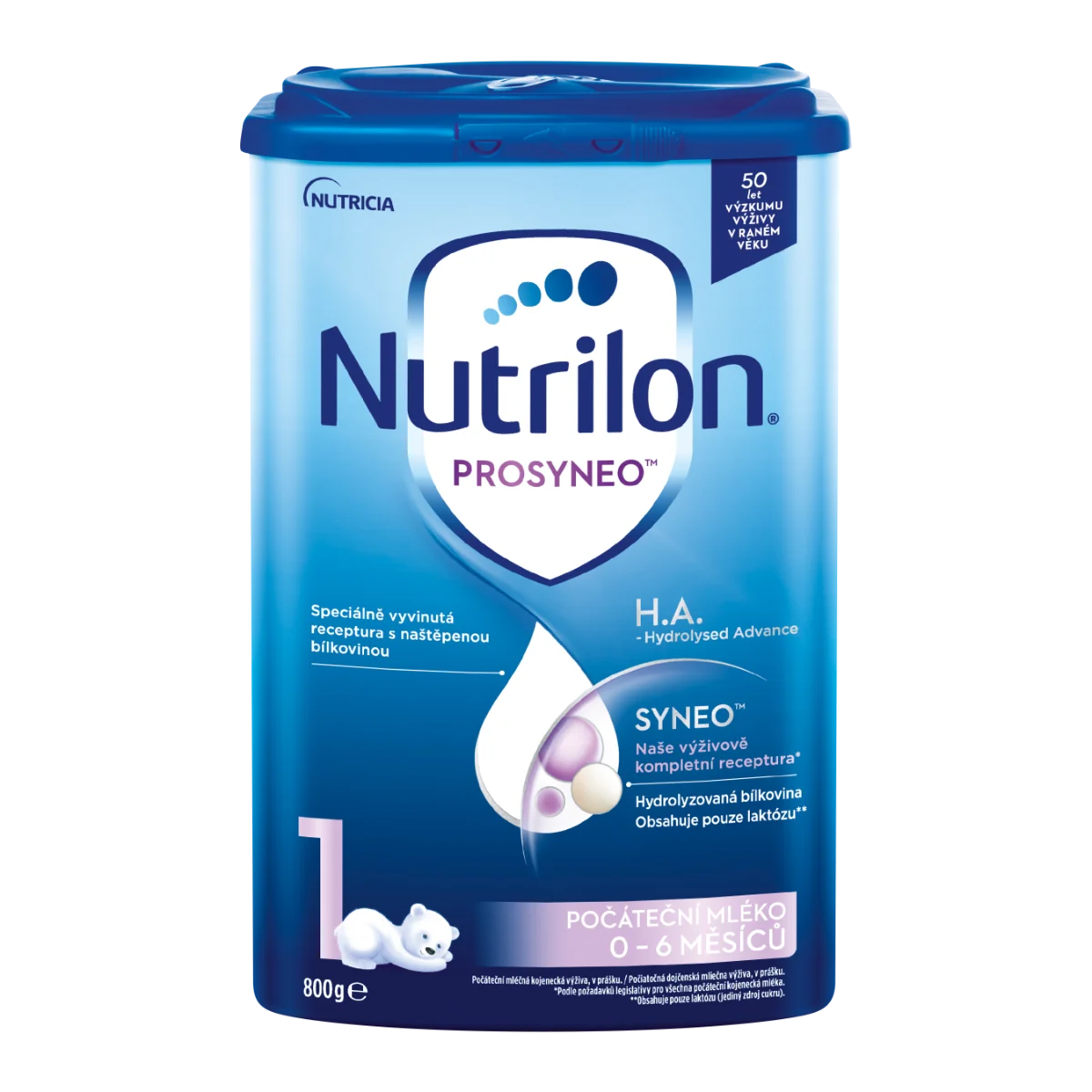 Nutrilon 1 PROSYNEO H.A. - Hydrolyzed Advance 1×800 g, detská výživa