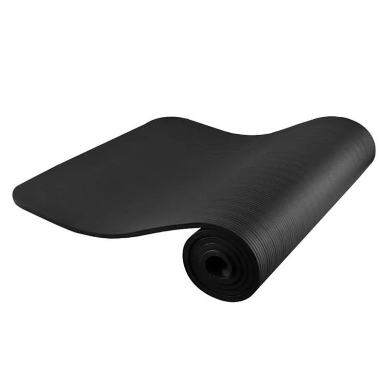 Podložka na cvičenie JOGY 10mm 181x61cm čierna
