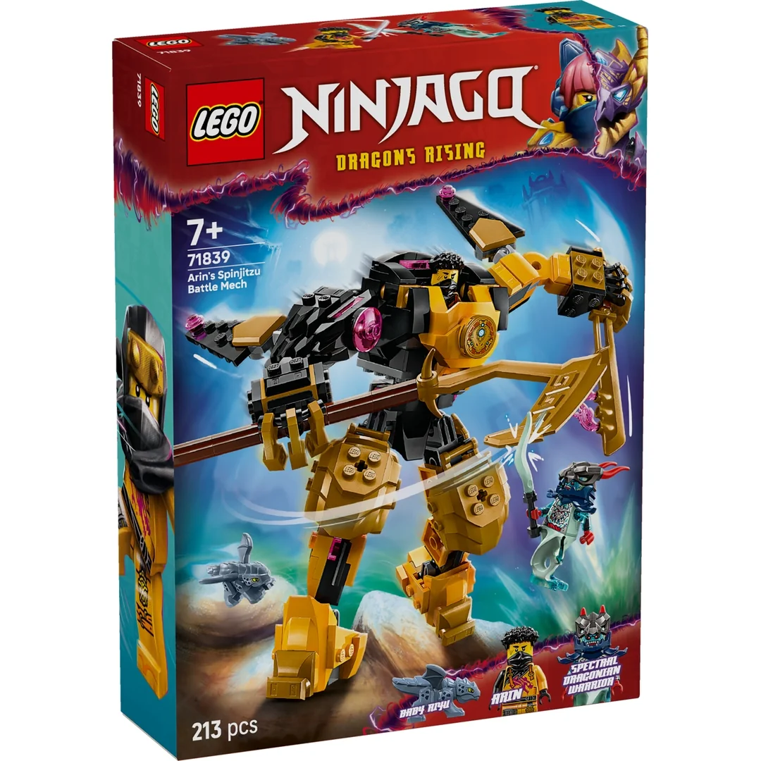 LEGO® NINJAGO® 71839 Arin a bojový robot Spinjitzu