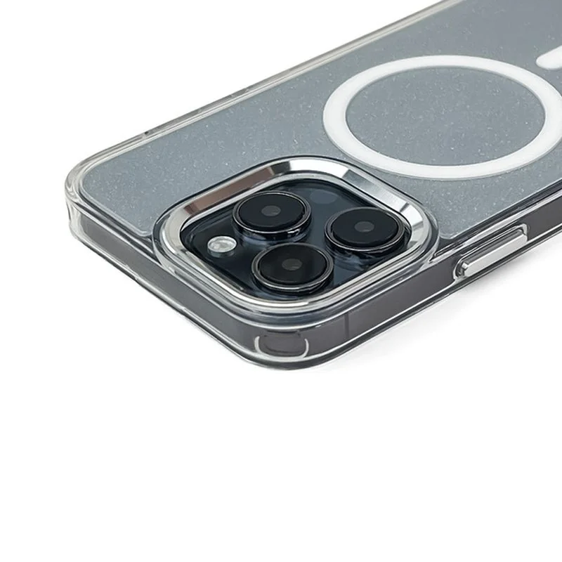 MG Glitter MagSafe kryt na iPhone 16 Pro Max, biely
