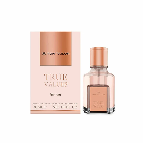 TOM TAILOR TRUE VALUES FOR HER parfumovaná voda 1× 30 ml, dámske parfumované vody