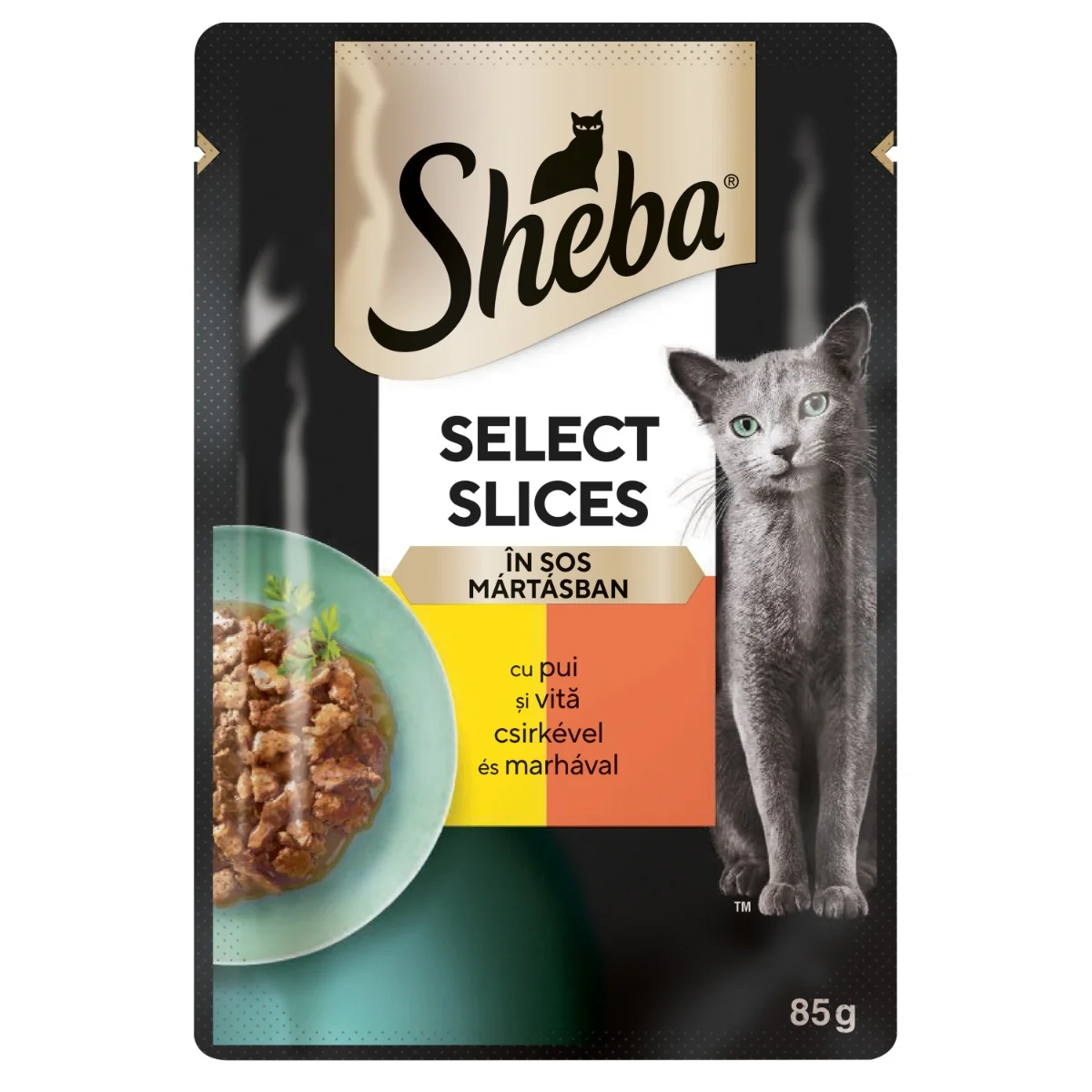 Sheba kapsička pre dospelé mačky 1×85 g, mačacie jedlo