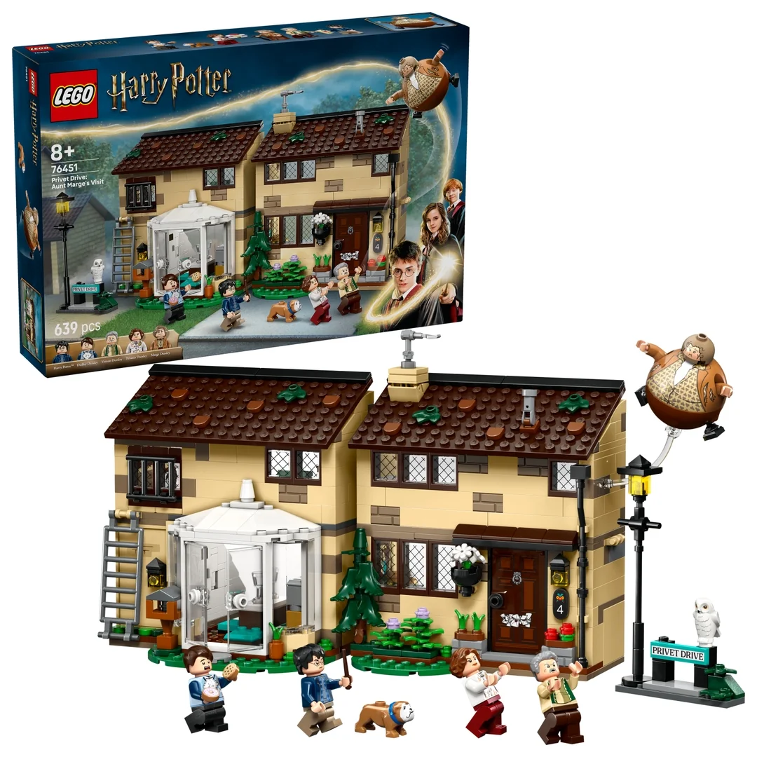 LEGO® Harry Potter™ 76451 Privátna cesta: Návšteva tety Marge