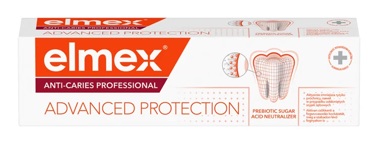 elmex Zubná pasta Anti-Caries Professional 1×75 ml, zubná pasta