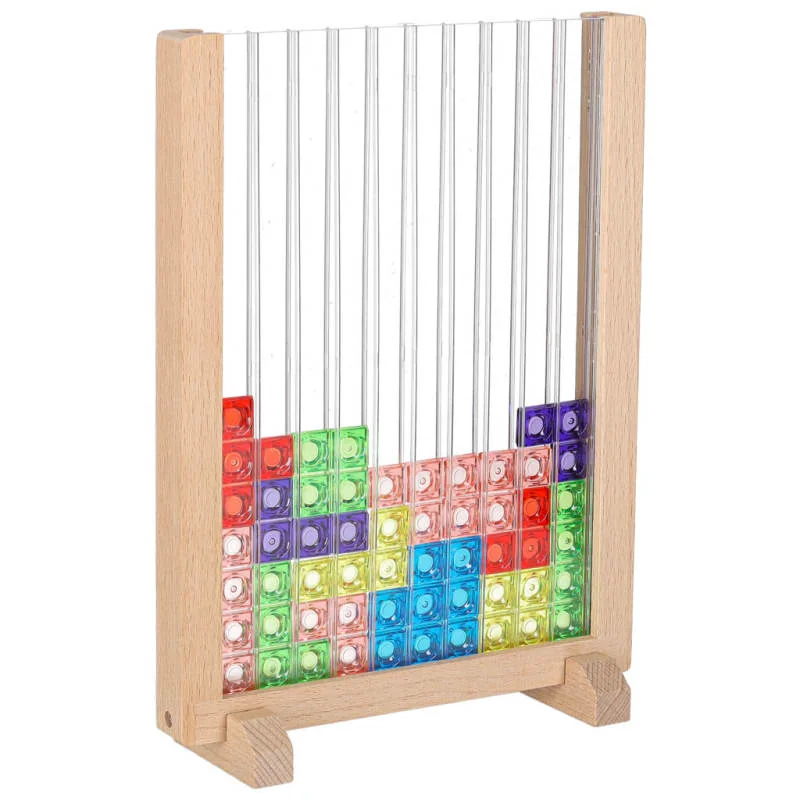 Logická hra Tetris – stojaca mozaika, 42 dielov
