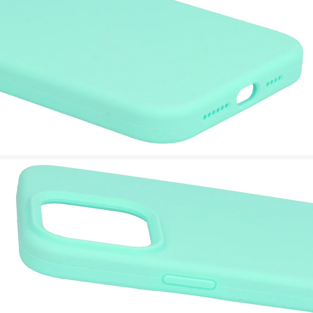 MG Silicone Lite kryt na iPhone 16 Plus, mint