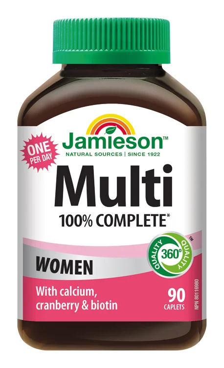 Jamieson Multi Complete pre ženy 1×90 tbl, výživový doplnok
