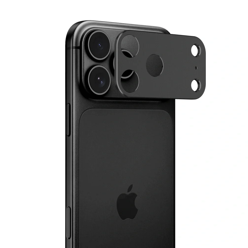 Tech-Protect CamAlloy Fit ochranné sklo na kameru na iPhone 18 Pro, čierne