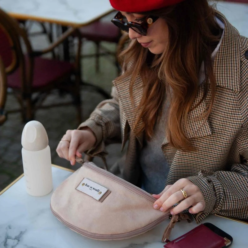 Baby on Board prebaľovacia Crossbody taška Armelle Natural