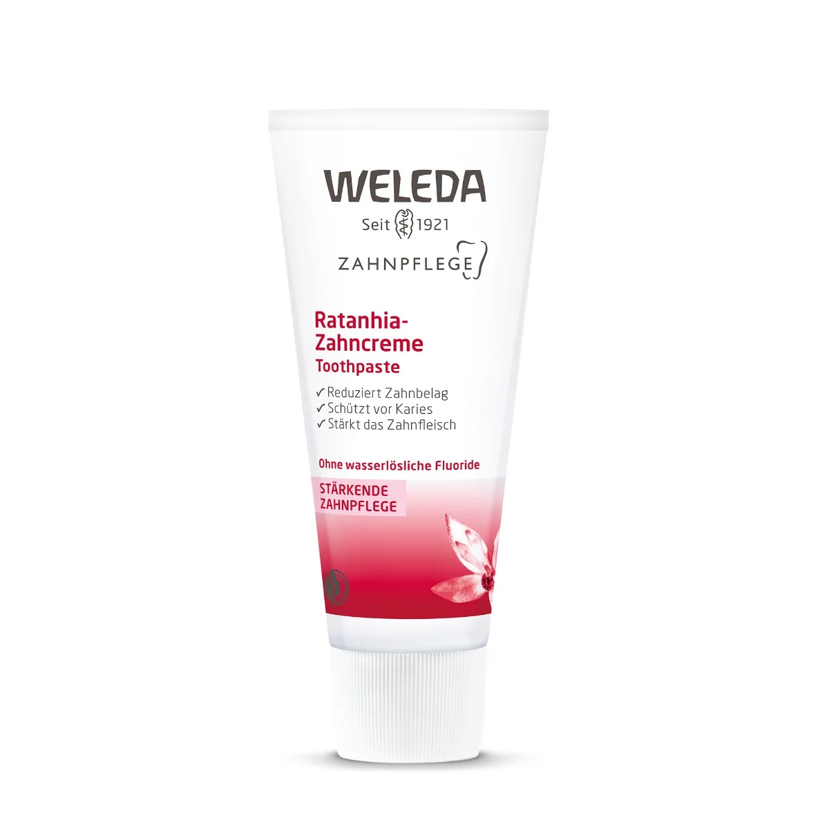WELEDA Rataňová zubná pasta 1×75 ml, (Ratanhia-Zahncreme)
