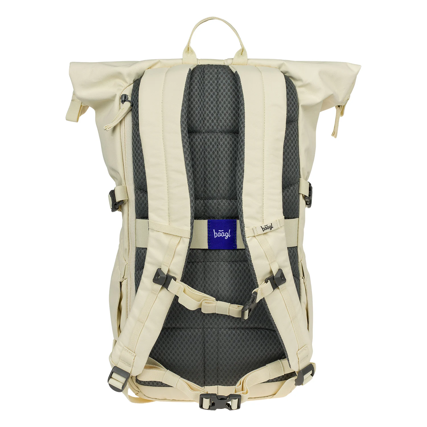 Baagl Roll Beige GRS rolovací mestský batoh 29 l recyklovaný materiál