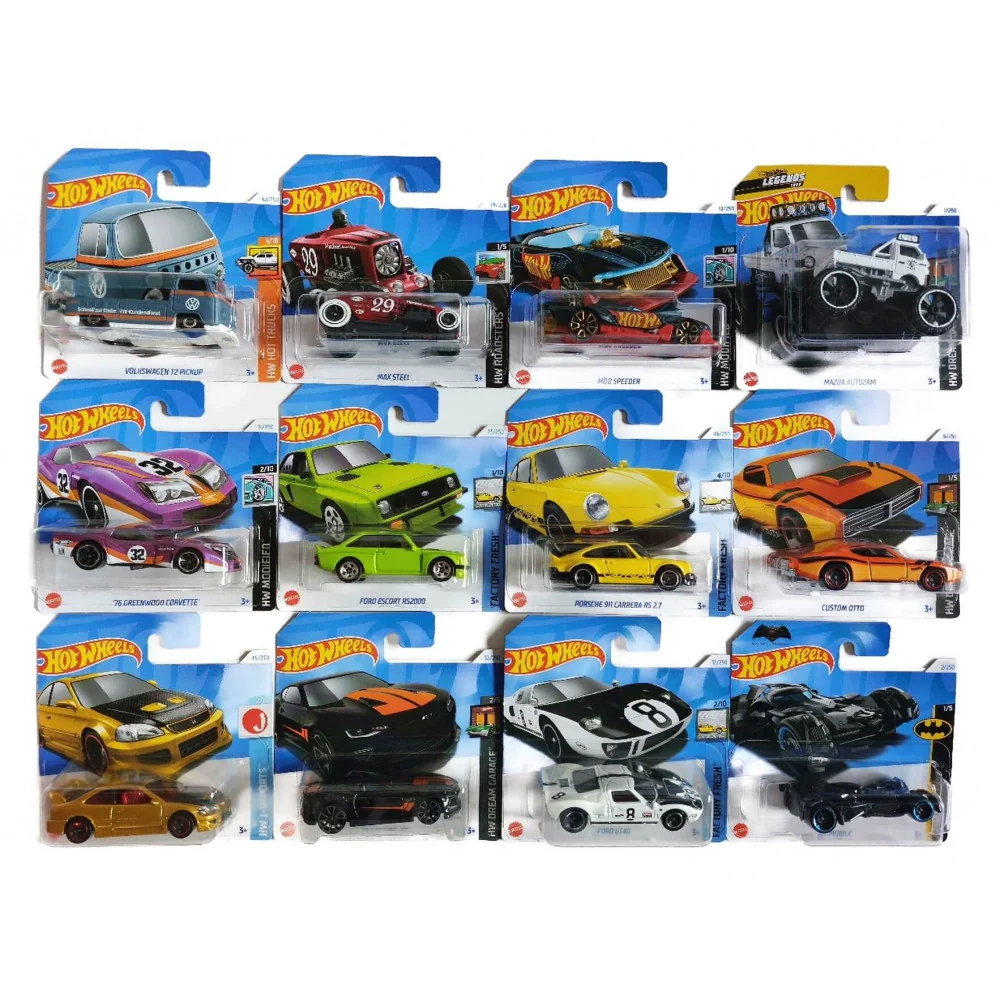 2x Auto Hot Wheels N521 mix modelov 1ks-MATTEL