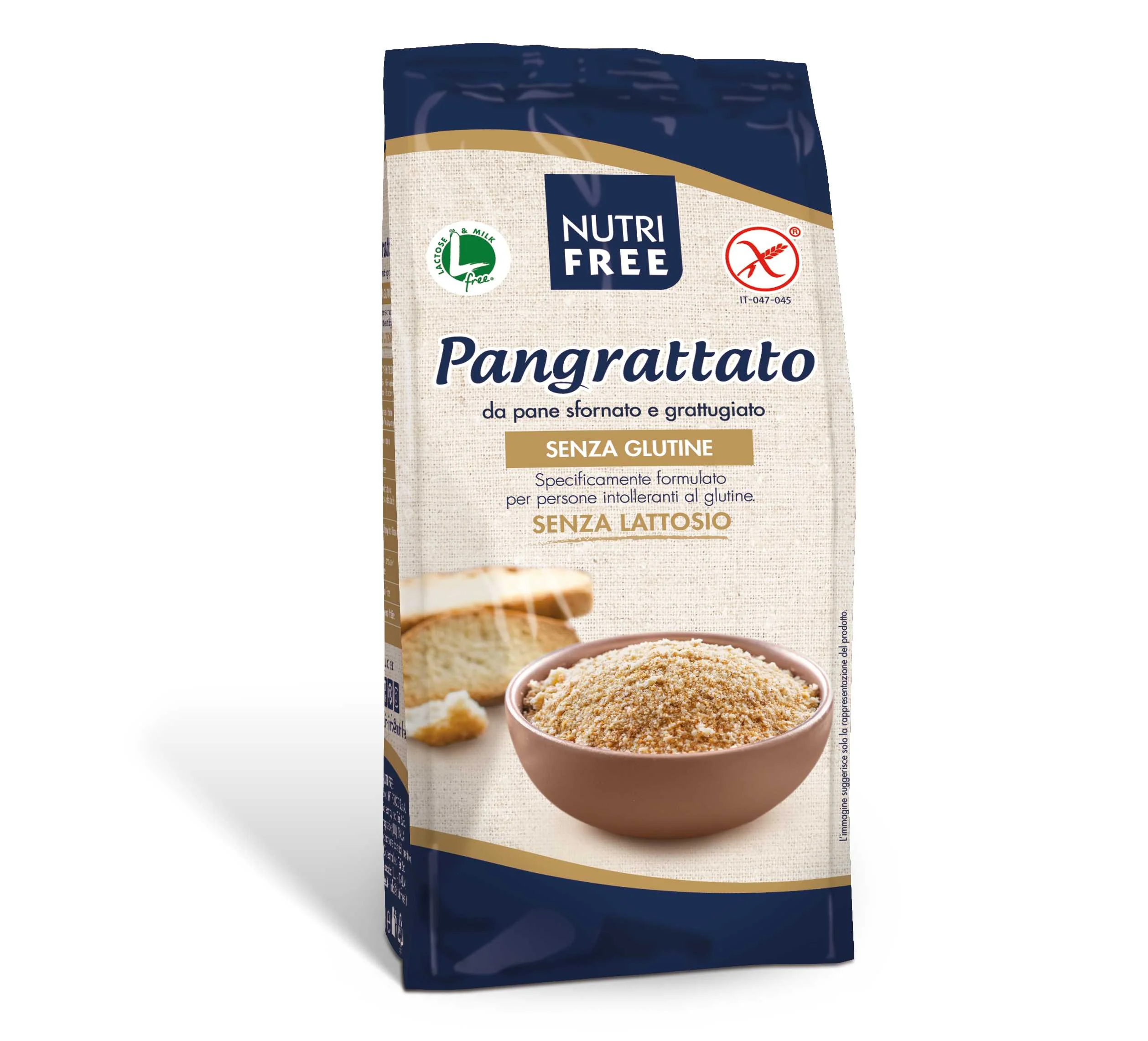 Nutrifree Pangrattato - Strúhanka bezlepkova 1×500 g, bezlepková strúhanka