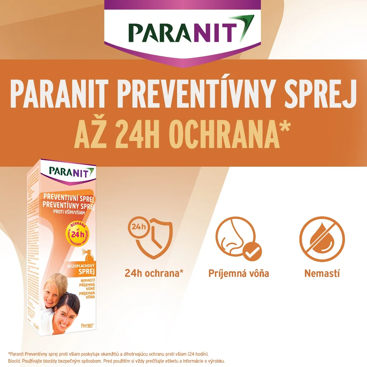 PARANIT REPELENT 1×100 ml, sprej proti všiam