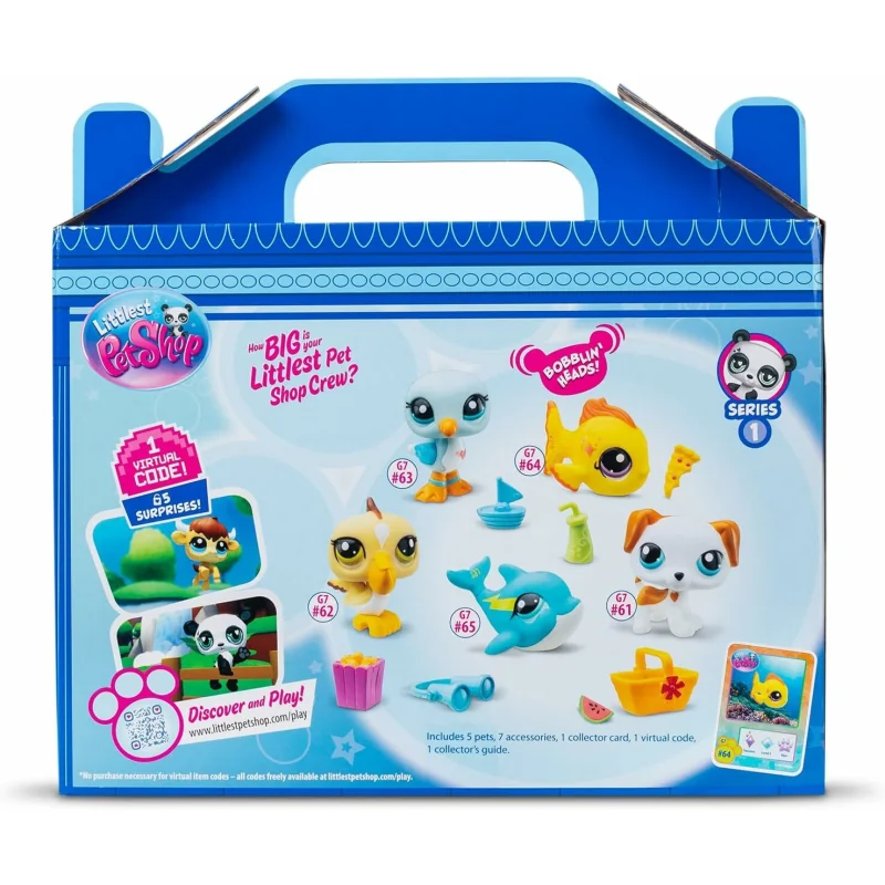 Littlest Pet Shop Beach Besties – Priatelia z pláže, 5 postavičiek