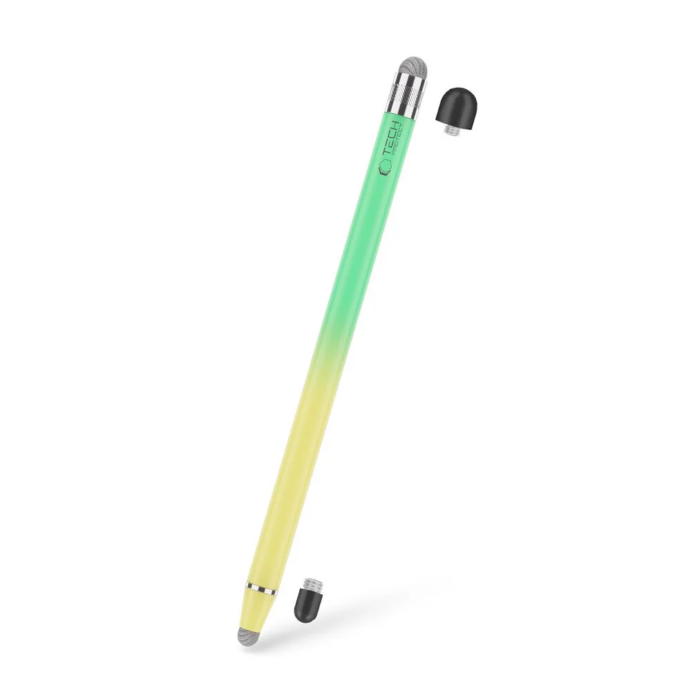 Tech-Protect USP100 Stylus pero na tablet, žlté/zelené