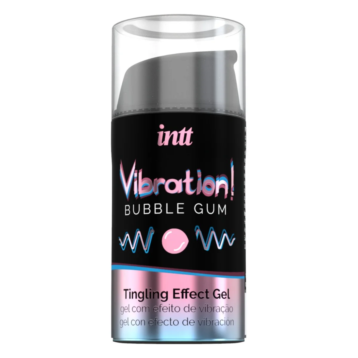 intt Vibration! Bubble Gum Tingling effect gel 15ml
