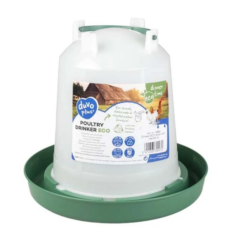 DUVO+ ECO Napájačka pre hydinu s rukoväťou 1l