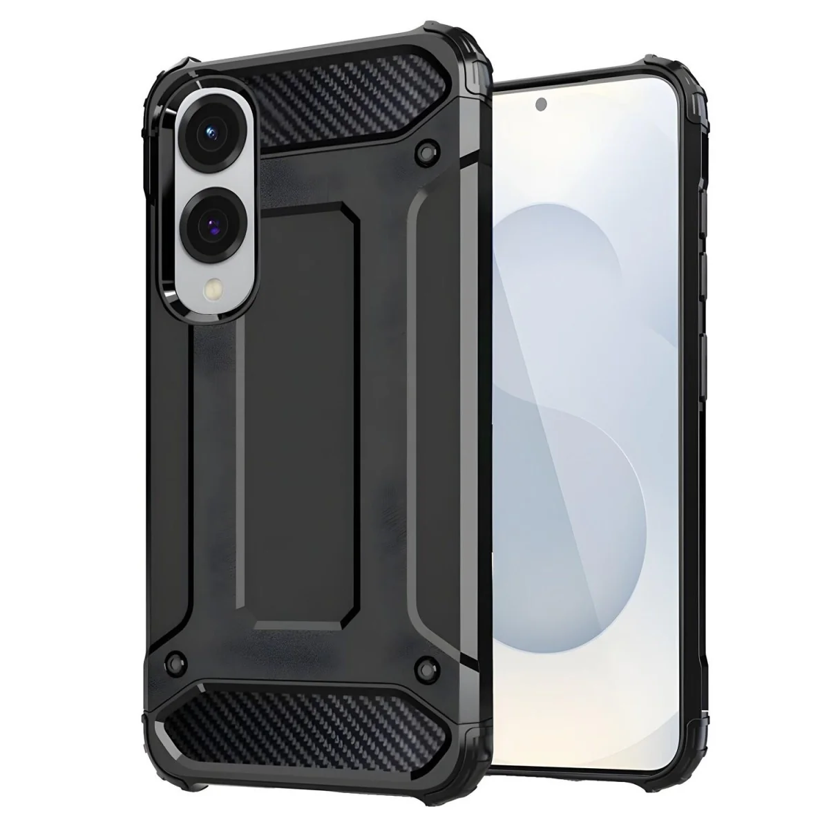 Puzdro Hybrid Armor Kickstand - Čierna