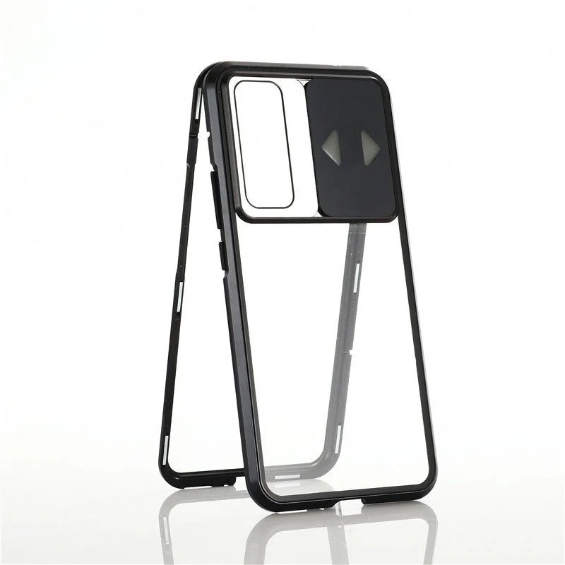 Púzdro Wozinsky Magnetic Cam Slider Čierna