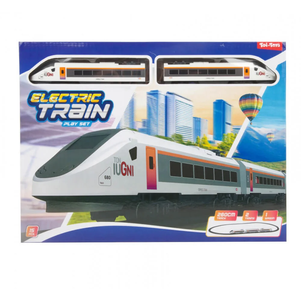 Vlaková súprava na baterky 260cm -Vysokorýchlostná- koľajnice s vlakom -Toi Toys