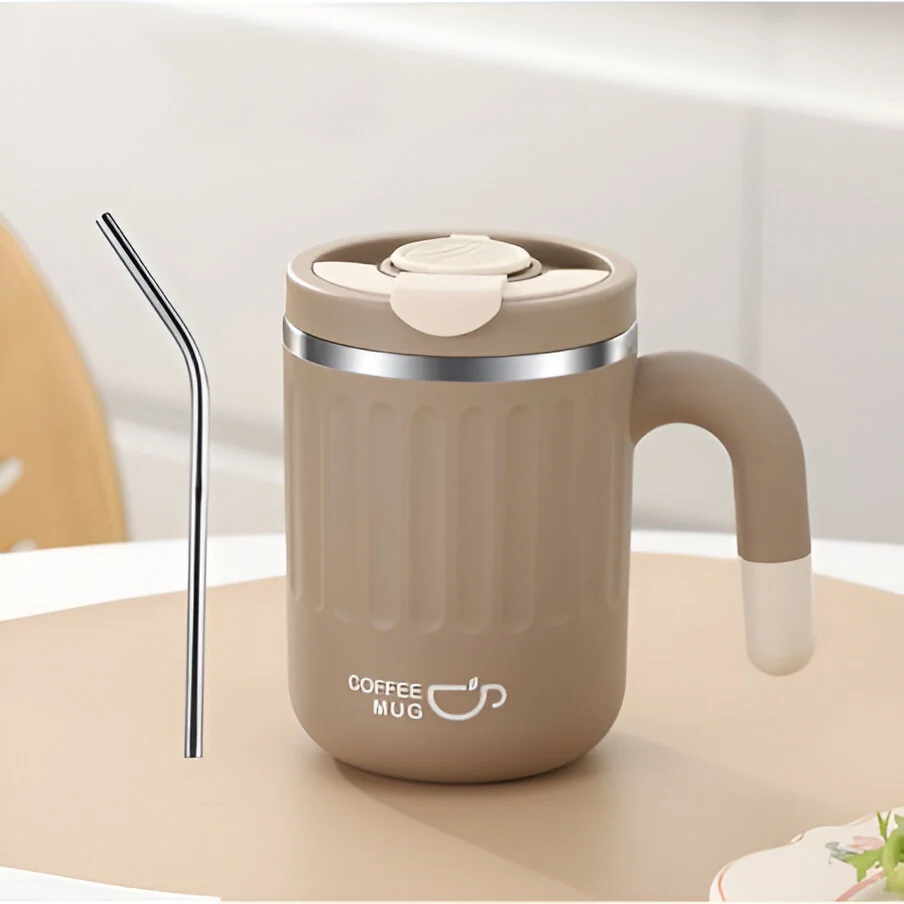 Livefy termohrnček Coffee 480ml, hnedý