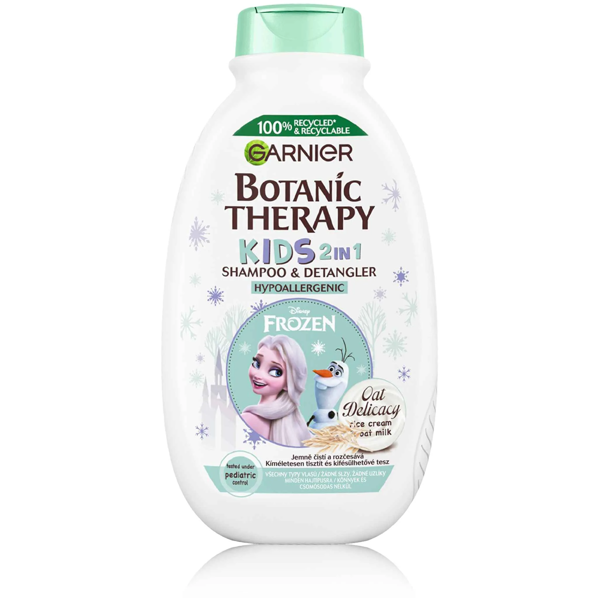 Garnier Botanic Therapy Disney Kids Ľadové kráľovstvo Oat Delicacy 2v1 šampón & kondicionér 400 ml