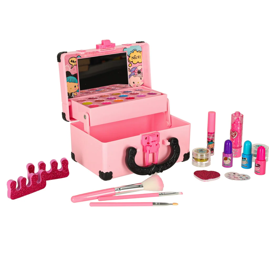 Kufrík make up a manikúra pre dievčatá kozmetická sada