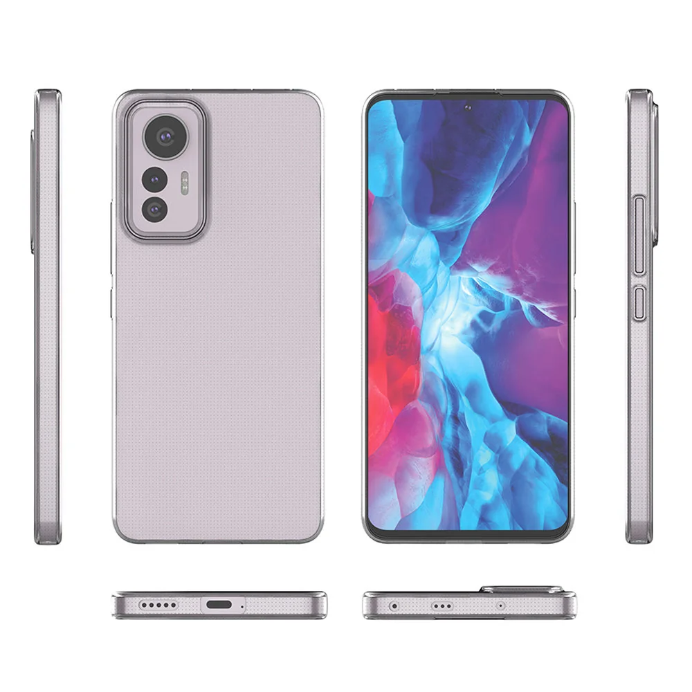 MG Ultra Clear 0.5mm silikónový kryt na Xiaomi 12 Lite priesvitný