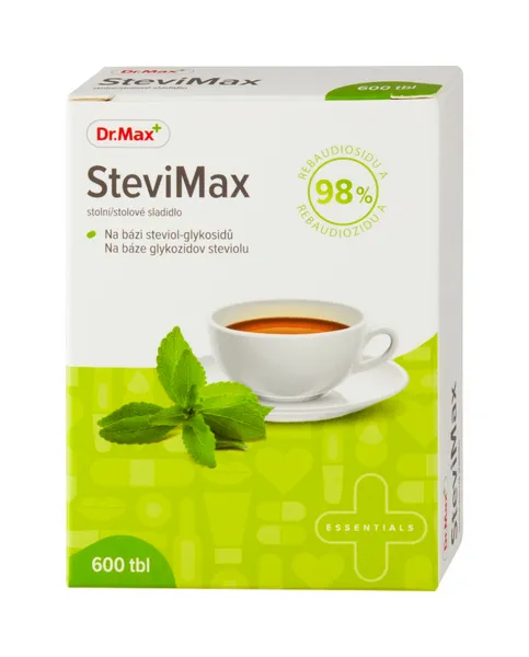 Dr. Max SteviMax 1×600 tbl, stolové sladidlo