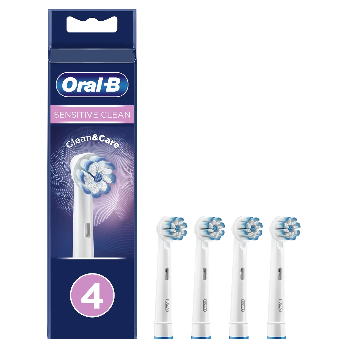 Oral B Náhradné hlavice Sensitive Clean 4ks