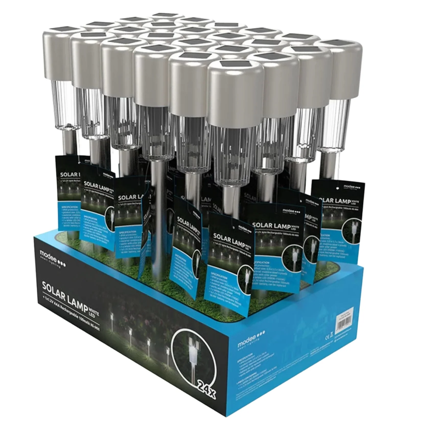 Modee solárne svietidlo GS001 zapichovacie 36cm 1ks