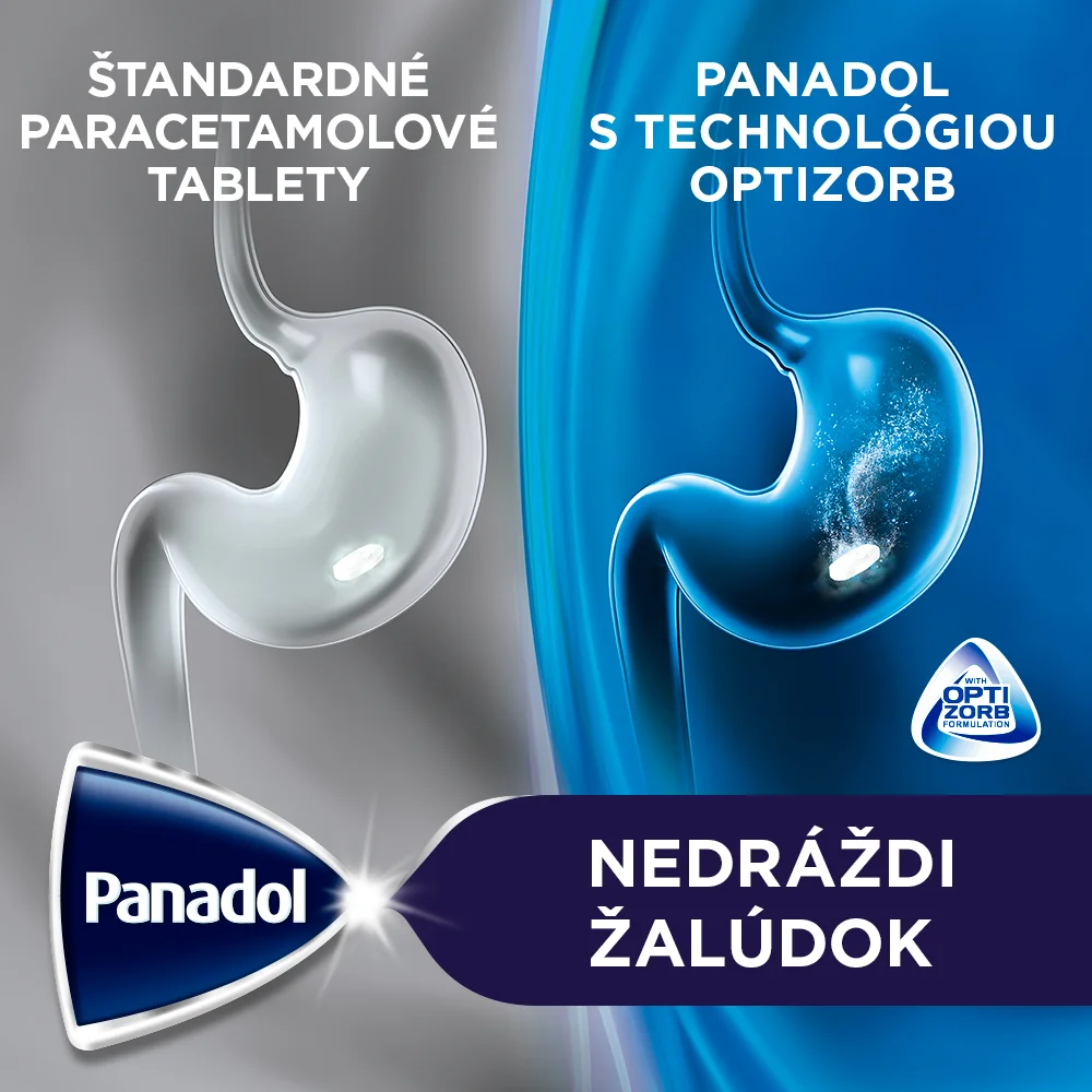 Panadol Novum 500 mg 1×24 tbl, proti horúčke a bolesti