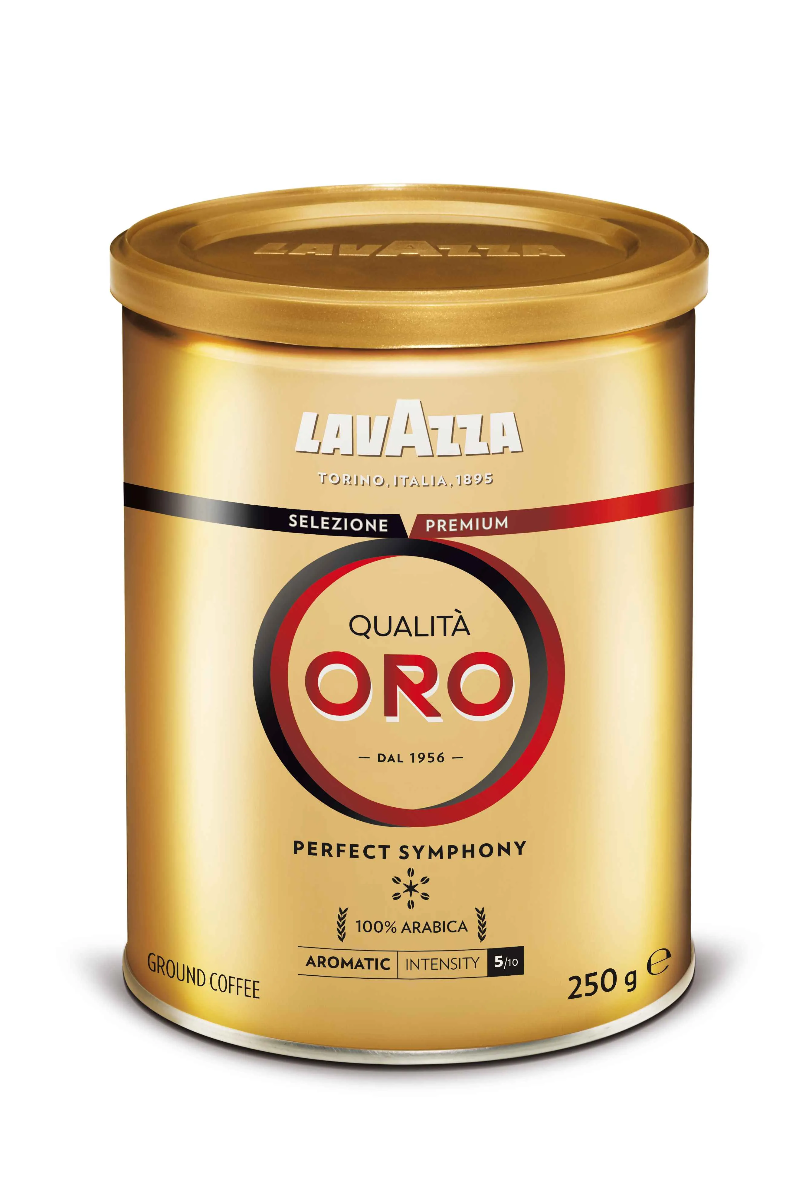 Lavazza mletá káva Qualita Oro Perfect Symphony 250g, dóza